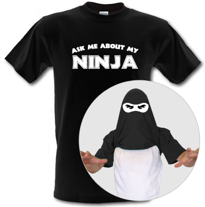 Ask Me About My Ninja T Shirt By CharGrilled