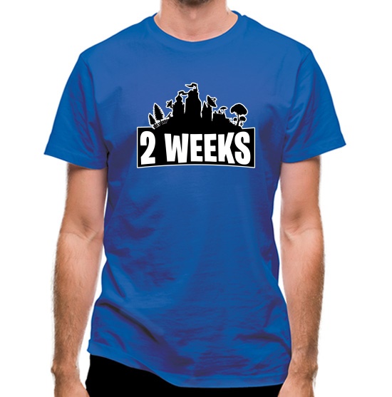 2 weeks t-shirts