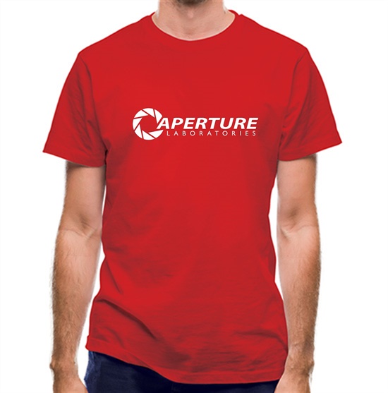 Aperture Laboratories t-shirts