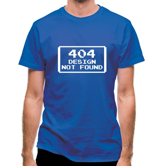 Design Not Found t-shirts