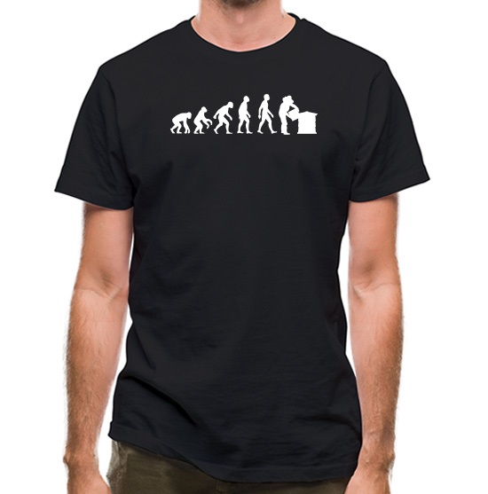 Evolution Of Man Bee Keeper t-shirts
