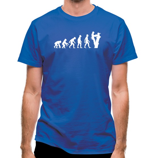 Evolution Of Man Tree Surgeon t-shirts