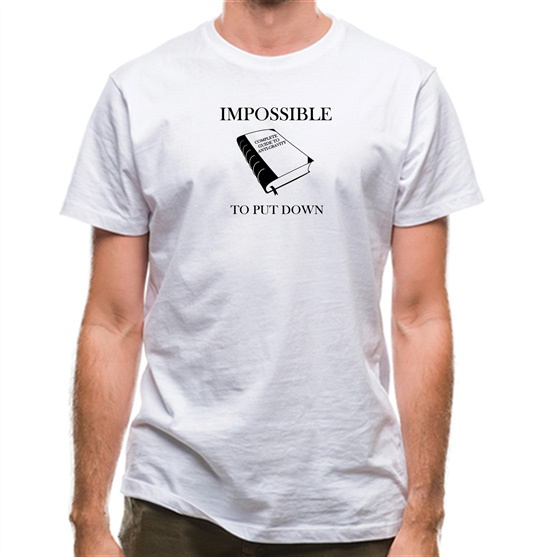 Impossible To Put Down Complete Guide To Anti Gravity t-shirts