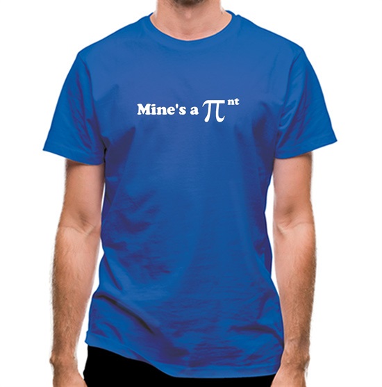 Mine's A Pint Geek t-shirts