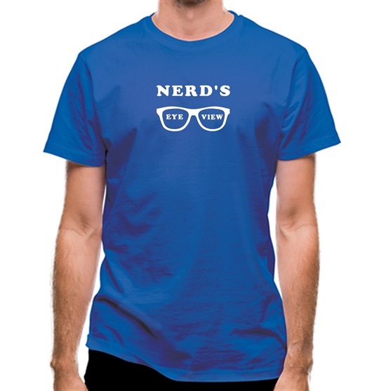 Nerd's Eye View t-shirts