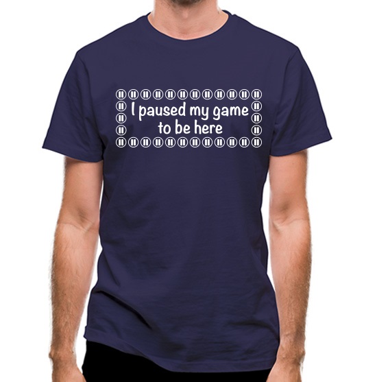 Paused My Game t-shirts