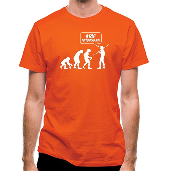 Stop Following Me! t-shirts