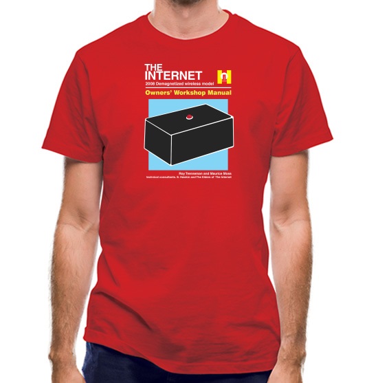 The Internet Owners Manual t-shirts