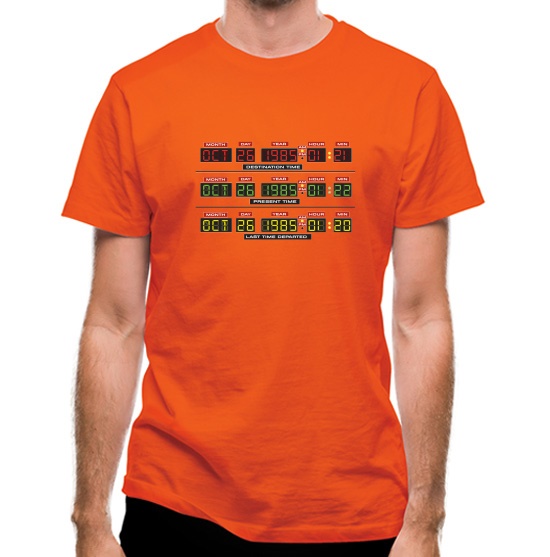 Time Machine Circuits t-shirts
