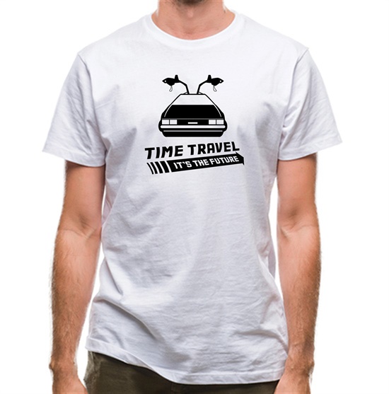 Time Travel It's The Future t-shirts