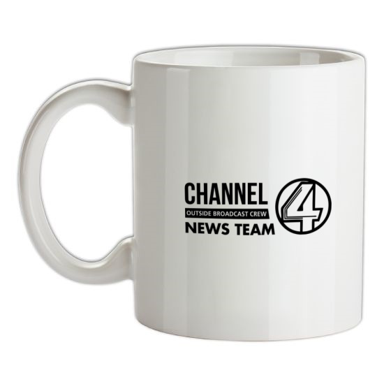 Anchorman - channel 4 outside broadcast t-shirts
