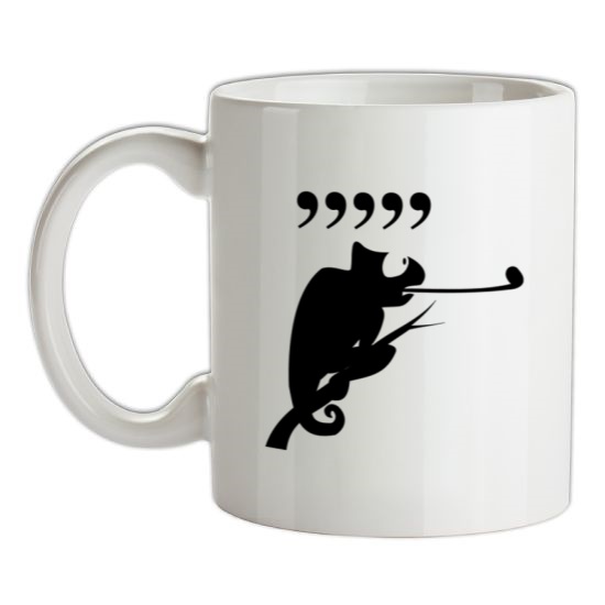 Comma Chameleon t-shirts