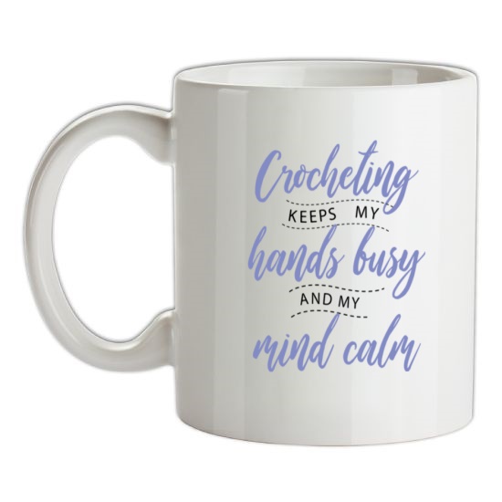 Crocheting Keeps My Hands Busy t-shirts