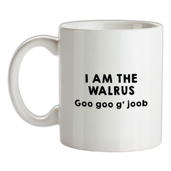 I Am The Walrus t-shirts