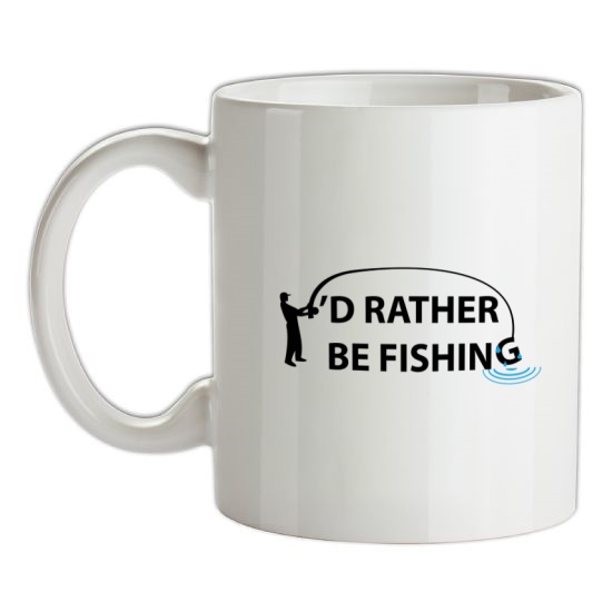 I'd Rather Be Fishing t-shirts
