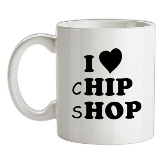 I Love Chip Shop t-shirts