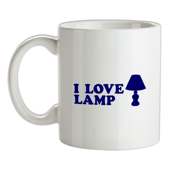 I Love Lamp t-shirts