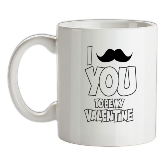Moustache You To Be My Valentine t-shirts