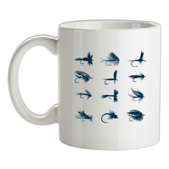 Vintage Fishing Flies t-shirts