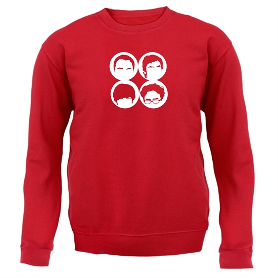 Big Bang Theory Silhouettes Jumpers
