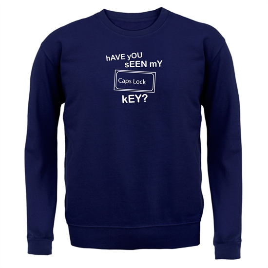 hAVE yOU sEEN mY cAPS lOCK kEY? Jumpers