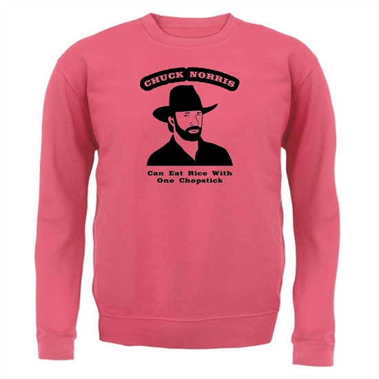 Chuck Norris Can Eat Rice With One Chopstick Jumpers