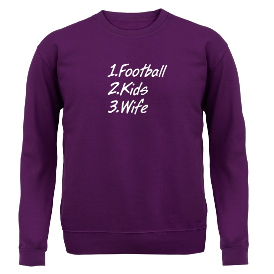 Football Kids Wife Jumpers