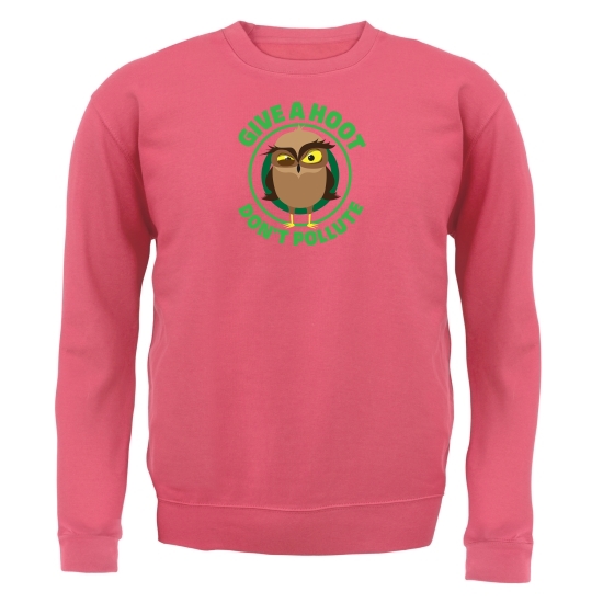 Give A Hoot, Don't Pollute Jumpers