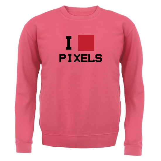 I Love Pixels Jumpers