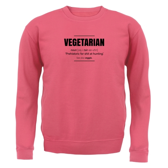 Vegetarian Definition Jumpers