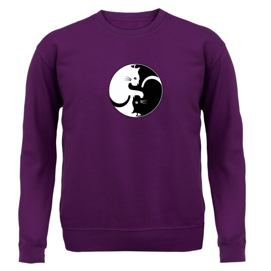 Yin Yang Cat Jumpers
