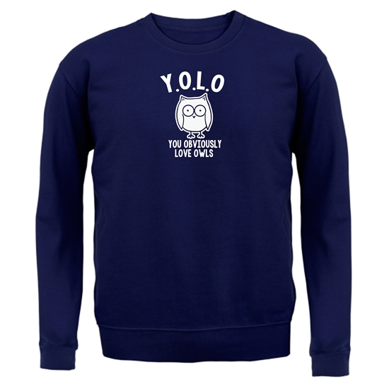 Y.O.L.O You Obviously Love Owls Jumpers