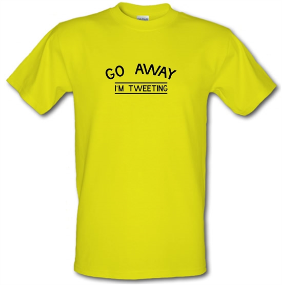 Go Away I'm Tweeting T-Shirts for Kids