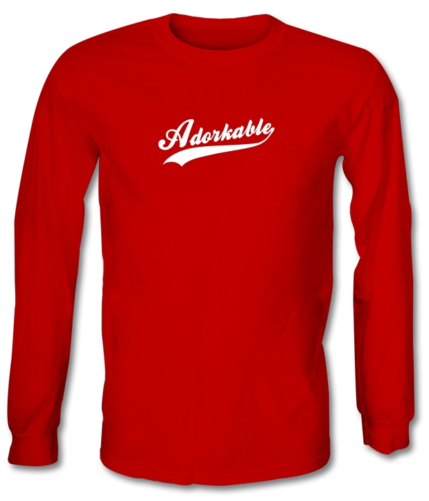 Adorkable Long Sleeve T-Shirts