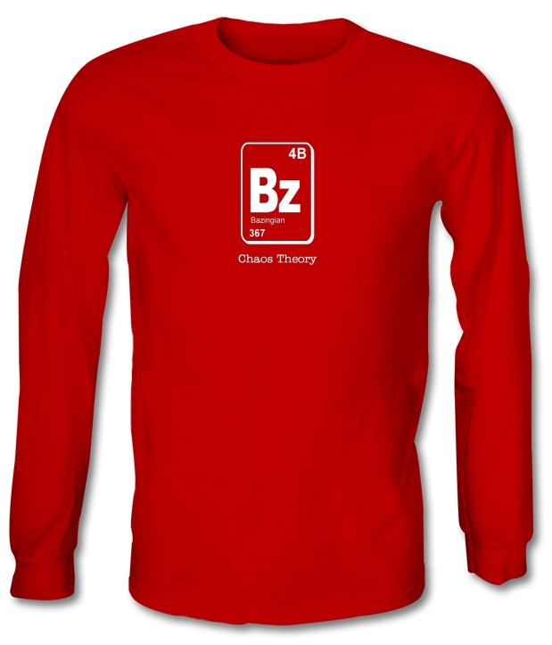 Bazinga Chaos Theory Long Sleeve T-Shirts