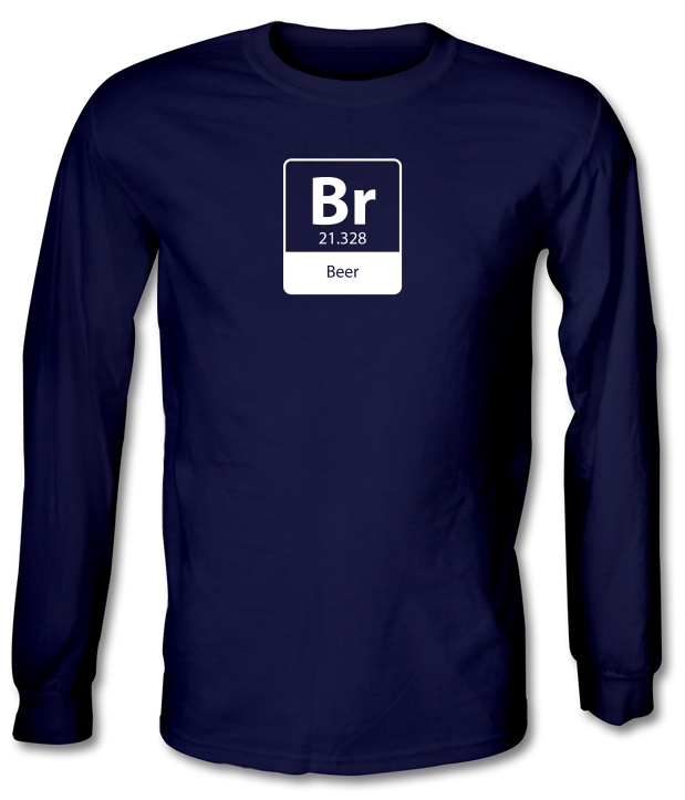 beer element Long Sleeve T-Shirts