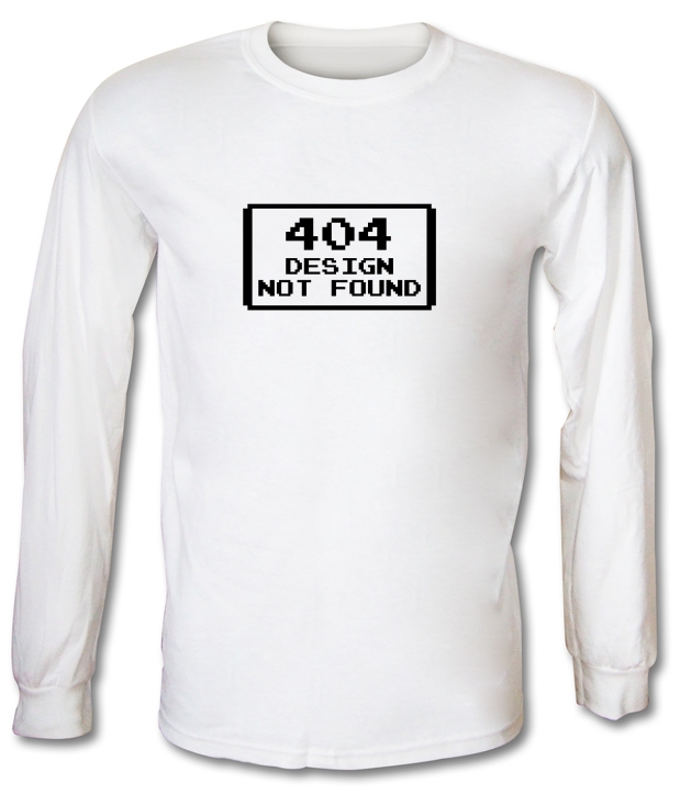 Design Not Found Long Sleeve T-Shirts