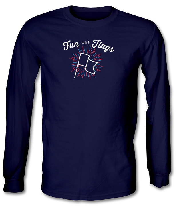 Fun With Flags Long Sleeve T-Shirts