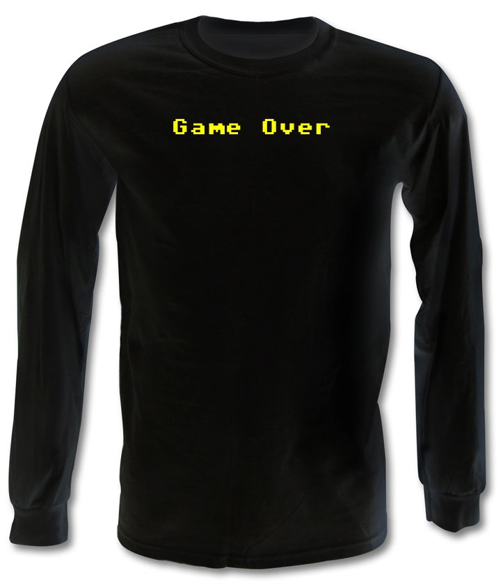 Game Over Player Long Sleeve T-Shirts