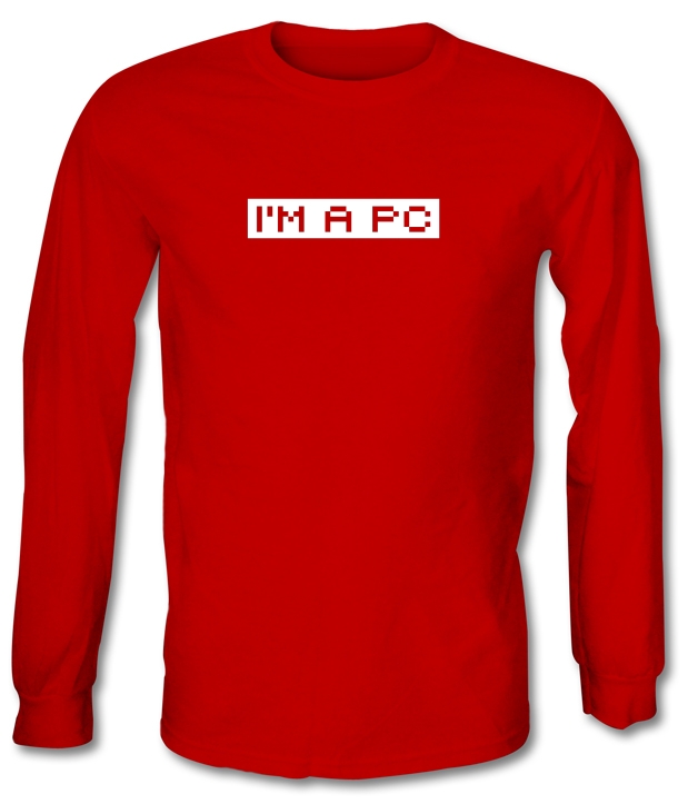I'm A PC Long Sleeve T-Shirts
