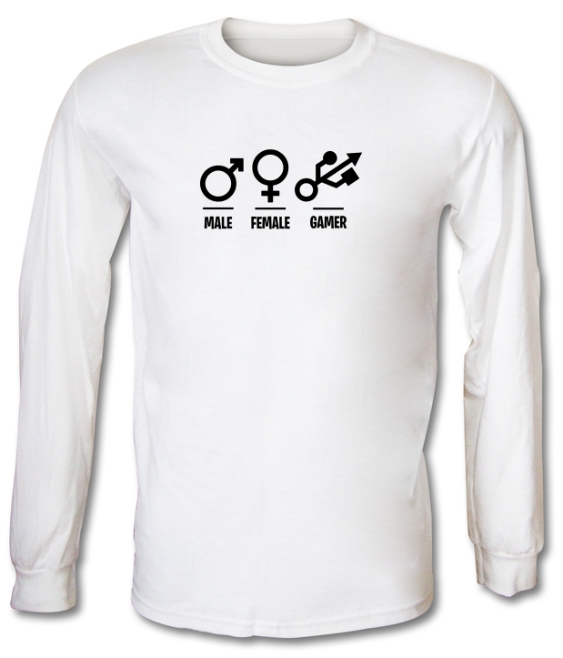 Male/Female/Gamer Long Sleeve T-Shirts