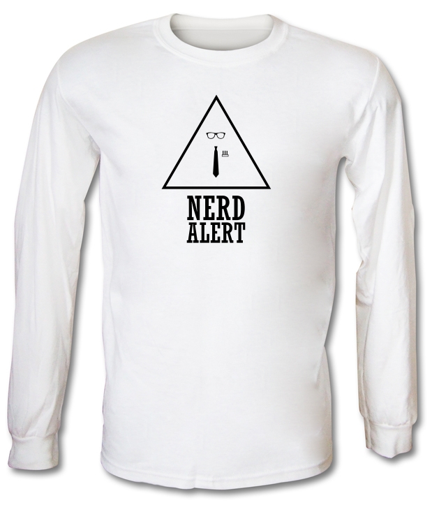 Nerd Alert Long Sleeve T-Shirts