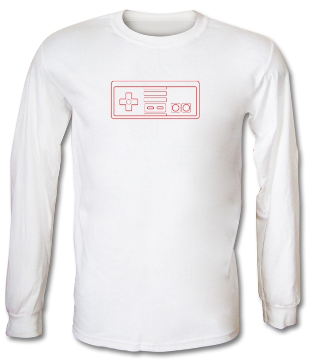 NES Joypad Long Sleeve T-Shirts