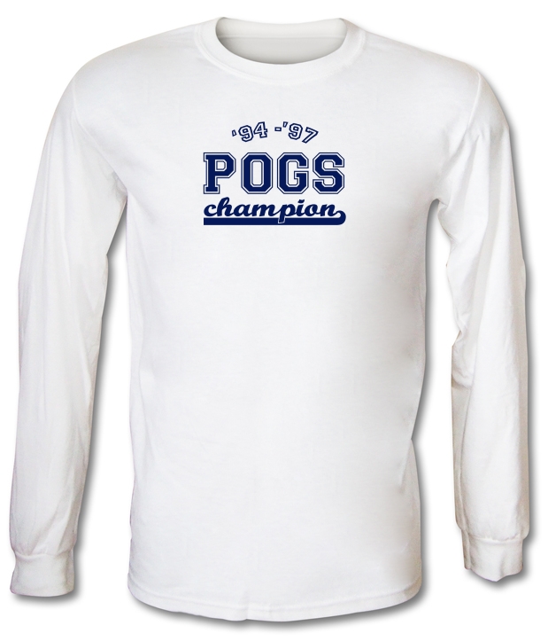 '94 - '97 Pogs Champion Long Sleeve T-Shirts