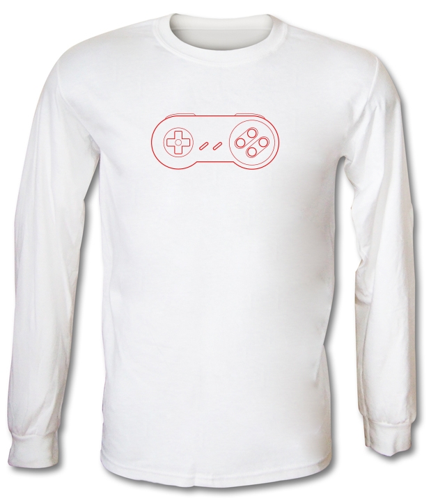 SNES Joypad Long Sleeve T-Shirts