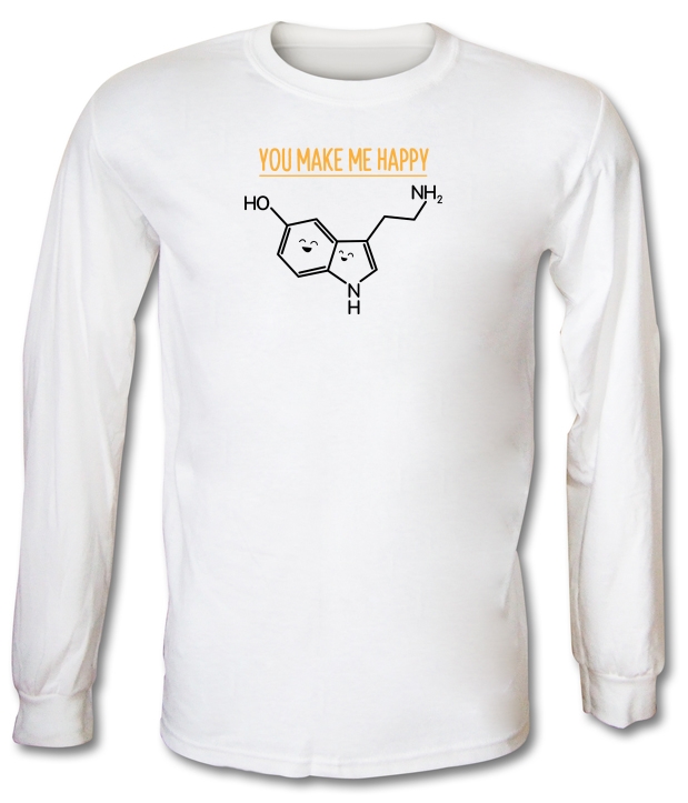 You Make Me Happy Long Sleeve T-Shirts