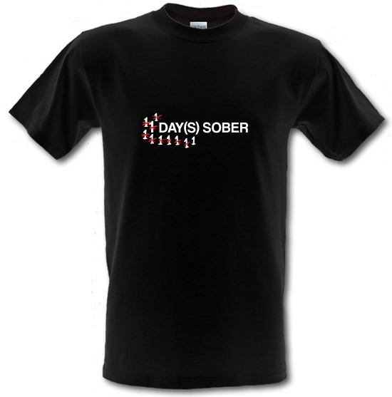 1 Day Sober t-shirts