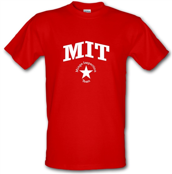 Minge inspection team t-shirts