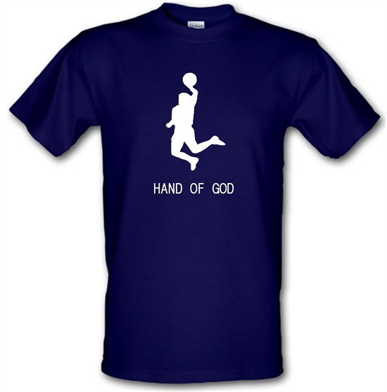 Hand of God t-shirts