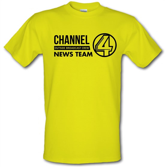 Anchorman - channel 4 outside broadcast t-shirts